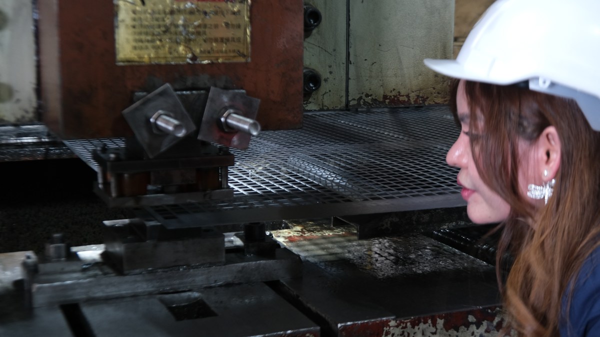 วิศวกรตรวจสอบคุณภาพและเทคนิคการเลือกตะแกรงเหล็กฉีก Expanded Metal สำหรับเปลือกอาคาร